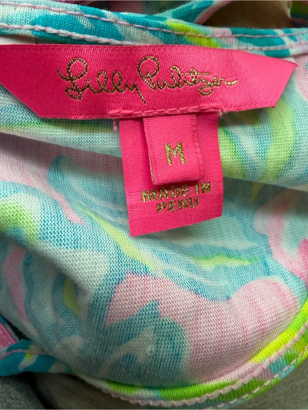 Lilly Pulitzer Pelican Pink Off The Scales Margot Swing Dress - Picture 8 of 12
